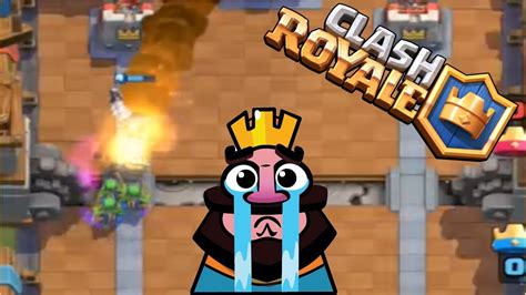 RAZZO SUI GOBLIN CLASH ROYALE SFIDA MAZZO IGNOTO YouTube