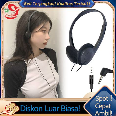 Jual Headset Kabel Pengurang Kebisingan Nyaman Dipakai Abs Mm