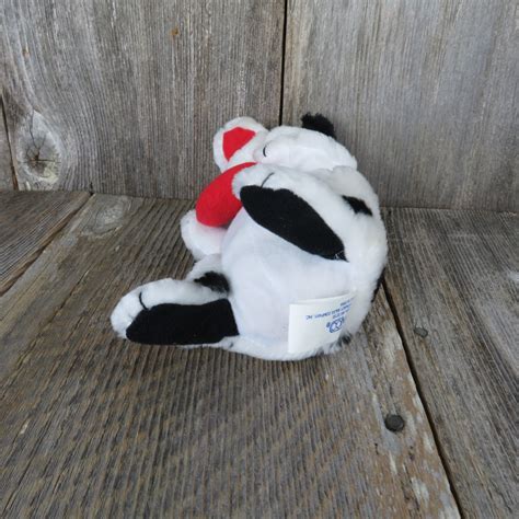 Vintage Puppy Dog Plush Dalmatian Red Heart Pup Nanco Stuffed - Etsy