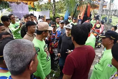 Ratusan Rider Ramaikan Trail Amal Di Desa Naras I Padek Jawapos