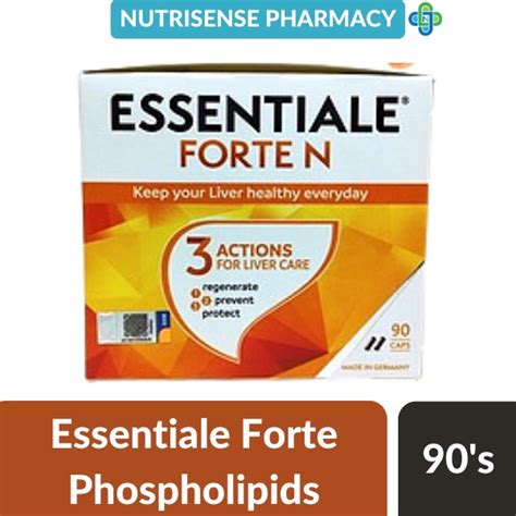 Essentiale Forte N Phospholipids 90s Shopee Malaysia