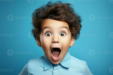 Excited Baby Amazed And Cheerful Emotions Ai Generated 27652193 Stock