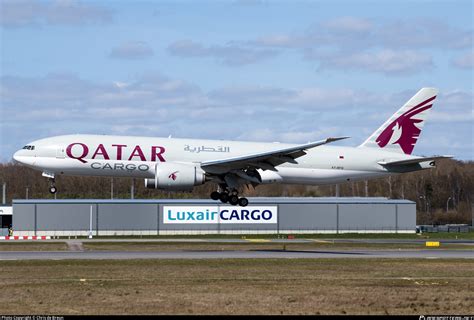 A7 BFQ Qatar Airways Cargo Boeing 777 F Photo By Chris De Breun ID