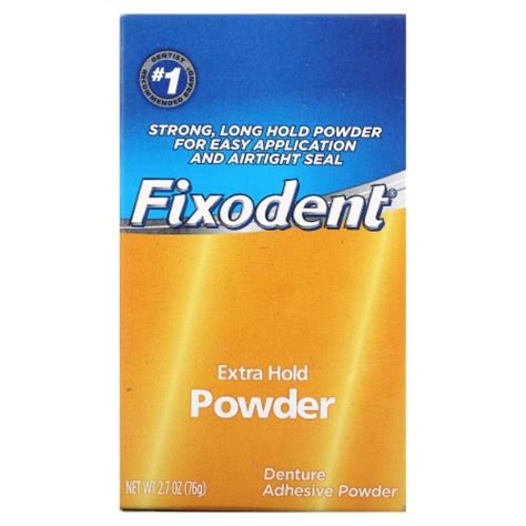 Fixodent Denture Adhesive Powder 2.7z, 2.7 oz - Kroger