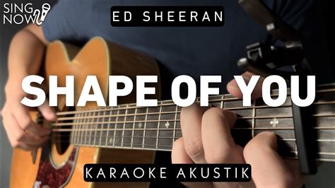 Shape Of You Ed Sheeran Karaoke Acoustic Music Travel Love Jada