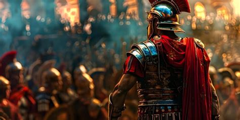 Premium Photo | Roman gladiator in Colosseum with crowd realistic art ...