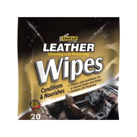 Shield Leather Care Wipes X 20s