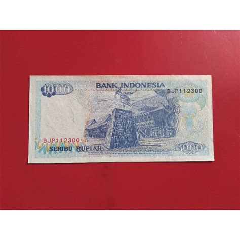 jual uang kertas kuno  rupiah seri lompat batu shopee indonesia