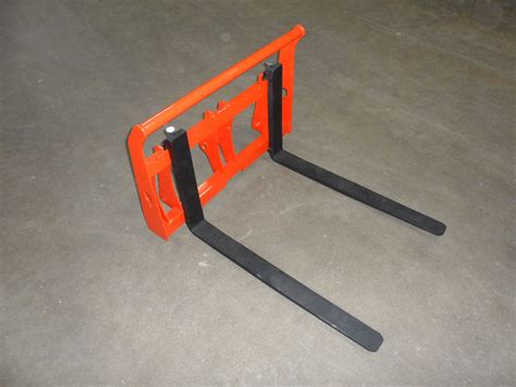 Kubota BX Pallet Forks - Redline Systems Inc. Equipment Attachments