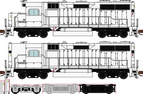 Emd Gp35 Base By Utahrailfan5450 On Deviantart