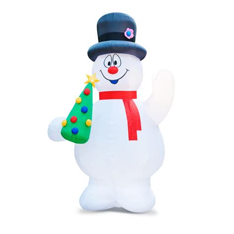 The 16 Frosty The Snowman Lightshow Hammacher Schlemmer