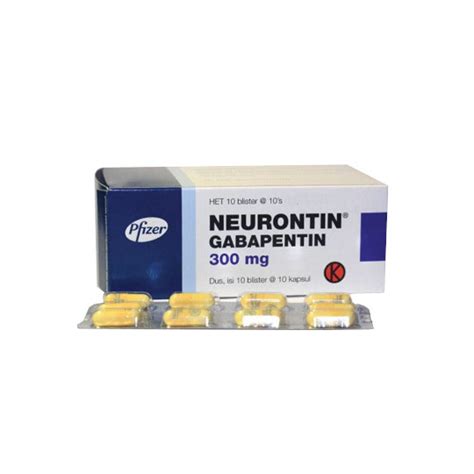 Neurontin 300 mg 10 Kapsul - Kegunaan, Efek Samping, Dosis dan Aturan ...