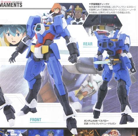 Gundam Age 1 Spallow Hg Gundam Model Kits Images List