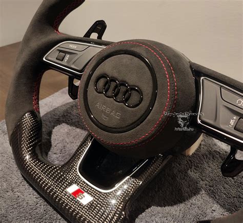 Volante Audi A A A A Fibra De Carbono Importtuner