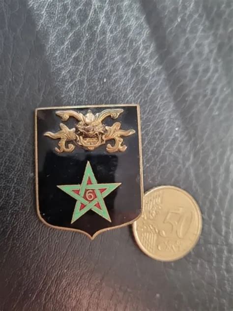 Insigne Rsm Regiment Spahis Marocains Drago Eur Picclick Fr