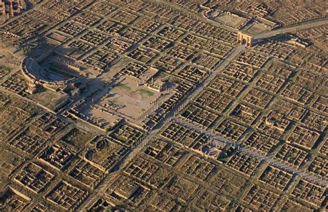 Ruins Of An Ancient Roman City In Algeria Rpics