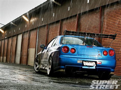 4K wallpaper: Nissan Skyline Gtr R34 Wallpaper 4k