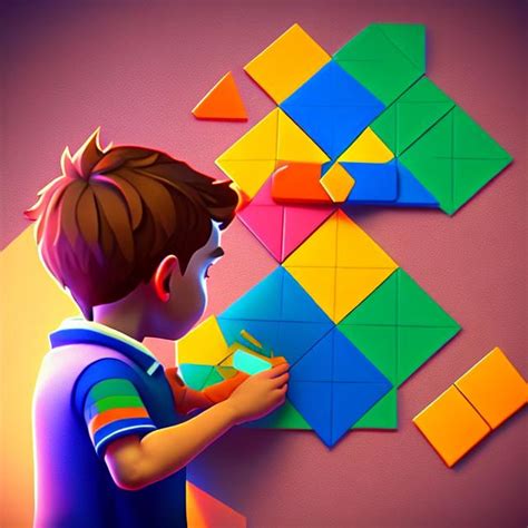 Cómo resolver un rompecabezas Tangram Pedagogía