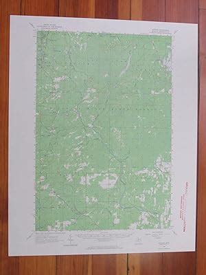 Watson Michigan 1964 Original Vintage Usgs Topo Map AbeBooks