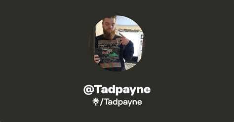 Tadpayne Instagram Tiktok Linktree