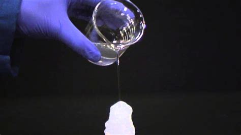 Crystallization Of Sodium Acetate V Ivory Tower Youtube