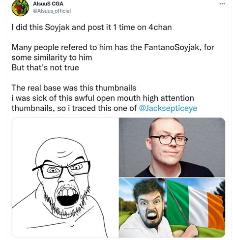 Soyjacksepticeye Fantanosoyjak Theory Deboonked Soy Boy Face