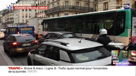 Grève dans les transports bouchons monstres en Île de France