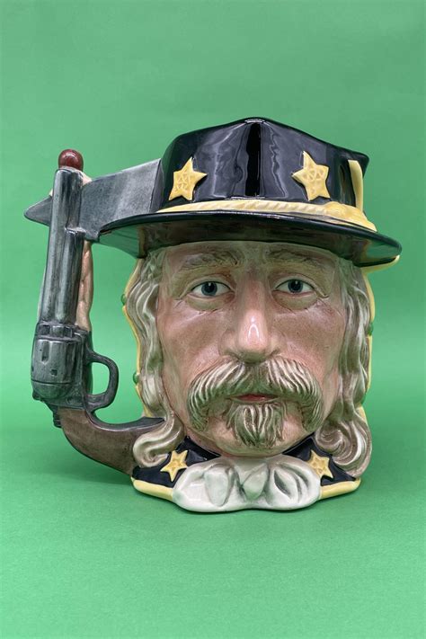 George Armstrong Custer/Sitting Bull character jug - Royal Doulton 1984