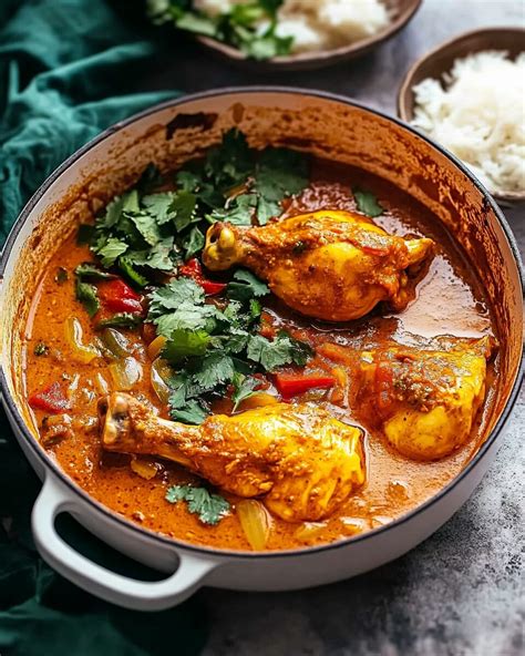 African Chicken Curry Kuku Paka Knedir Recipes