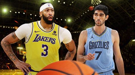 Lakers Star Anthony Davis Fight With Santi Aldama Grizzlies Sparks