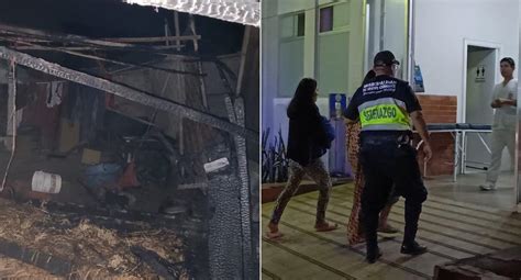 Nuevo Chimbote Mujer Y Su Menor Hija Salvan De Morir Tras Incendio En