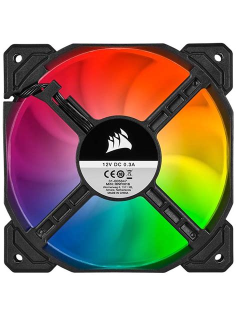 Corsair Icue Sp120 Rgb Pro Performance 120mm Fan Co 9050093 Ww