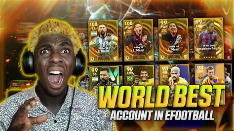 REVIEWING WORLD S BEST EFOOTBALL ACCOUNT ALL EFOOTBALL PLAYERS