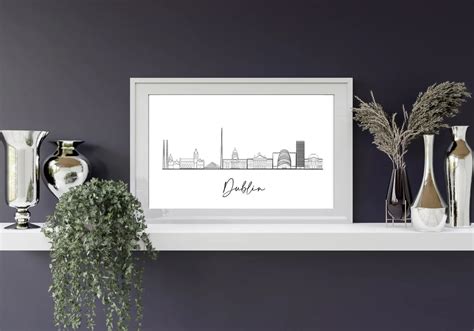 Dublin Skyline Illustration | Fingerdoodles