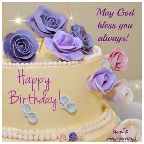 Happy Birthday May God Bless You Always