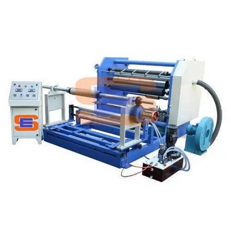 Shreeji Tech Engineering Shaft Winder Slitter Rewinder Machine At Rs