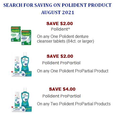 Polident Propartial | Coupon Network