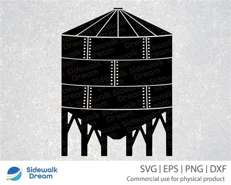 Silo Svg Farm Silo Svg Grain Bin Svg Farm Grain Bin Svg Etsy Finland