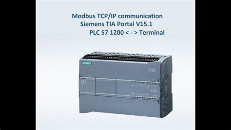 Siemens S7 1200 Modbus TCP Communication With Windows Client YouTube