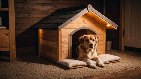 how to keep a dog house warm in the winter
