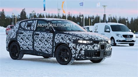 2023 Alfa Romeo Tonale Spy Shots Electrified Compact Crossover Coming Soon