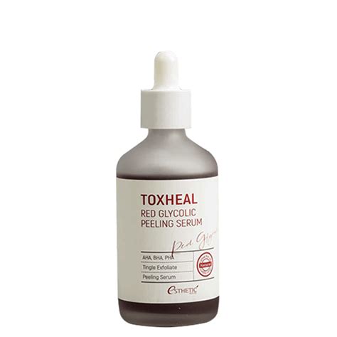 Красная гликолевая пилинг-сыворотка Esthetic House Toxheal Red Glycolic ...