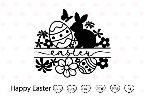 Easter Bunny Svg Easter Svg Graphic By Tadashop Design · Creative Fabrica