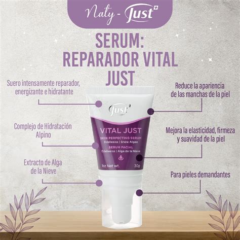 Serum Reparador Vital Just Naty Just