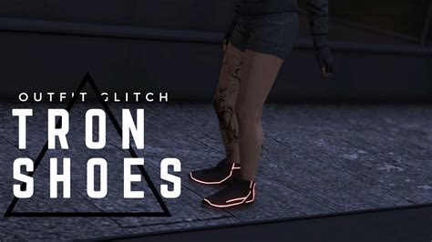 Gta Online Tron Shoes Outfit Glitch Working Youtube