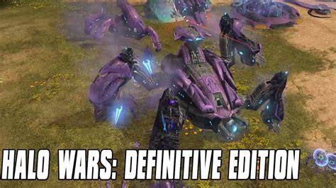 Halo Wars Definitive Edition Gameplay Prophets Mighty Scarab Youtube