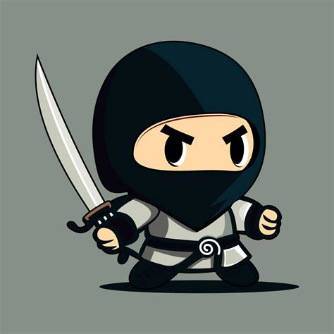 Superhero Baby Ninja Kid 15691036 Vector Art at Vecteezy