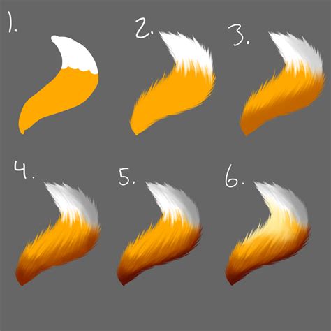 Tail/Fur Tutorial by FattyBatty on DeviantArt