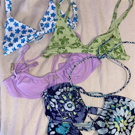 Pacsun Women S Multi Bikini And Tankini Tops Depop