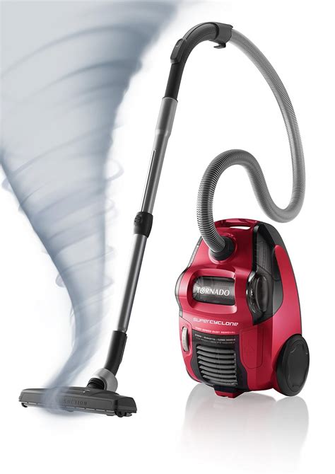 Tornado TO6920 Supercyclone Aspirateur sans Sac Rouge Pastèque 2000 W